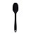 ESPATULA DE SILICONE DUPLO REDONDA PRETO - Imagem 1