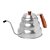 CHALEIRA BICO FINO INOX MADEIRA - Imagem 1