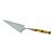ESPÁTULA PARA BOLO DE AÇO INOX COM CABO DE PLÁSTICO BAMBU NATURAL LUXO 28cm - Imagem 3