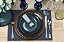 CONJUNTO 6 PRATOS RASOS PORCELANA REACTIVE GLAZE 28cm - Imagem 5