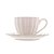 CONJUNTO 2 XÍCARAS CAFÉ DE PORCELANA PÉTALA BRANCO  90ml - Imagem 2