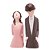 ESTATUETA CASAL DECORATIVO NAMORANDO DE RESINA - Imagem 2