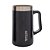CANECA TÉRMICA DE AÇO PARA CERVEJA INOX PRETA 500ml - Imagem 3