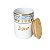 POTE DE PORCELANA LOVE DECORADO COM TAMPA DE BAMBU - Imagem 3