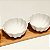 PETISQUEIRA DE BAMBU 3 BOWLS DE PORCELANA - Imagem 2