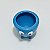 VASO AZUL COM PÉ E CARINHA FOFA - Imagem 4