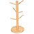 SUPORTE XÍCARAS DE  BAMBU NATURAL - Imagem 1