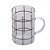 CANECA VIDRO BOROSSILICATO RESISTENTE A CALOR GRIID 280ml - Imagem 1
