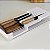 ORGANIZADOR DE GAVETA FACAS 15X37,5CM CLEAR BRANCO - Imagem 1
