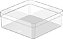 ORGANIZADOR DE GAVETAS CLEAR MULTIUSO 15X15CM - Imagem 1