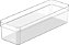 ORGANIZADOR DE GAVETAS CLEAR MULTIUSO  22,5X7,5CM - Imagem 1