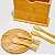 MINI COLHER DE BAMBU COM 4 UNIDADES 9,5 CM - Imagem 3