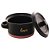 MINI CAÇAROLA CERÂMICA LOVE PRETO E ROSA 16 CM - Imagem 4