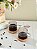 CONJUNTO CANECAS VIDRO E BAMBU 100ML 2 UN - Imagem 1