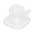 CONJUNTO 4 XÍCARAS DE CAFÉ DE VIDRO COM PIRES BUTTERFLY 80ML - Imagem 4