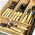 KIT ORGANIZADOR DE TALHER DE BAMBU COM 19 PEÇAS - Imagem 6