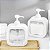 DISPENSER DE SABONETE/DETERGENTE WHITE SCRIPT 500ML - Imagem 5