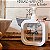 DISPENSER DE SABONETE WHITE SCRIPT PRETO 500ML - Imagem 1