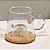 CANECA DE BOROSSILICATO PIRES MARGARIDA 350ML - Imagem 4