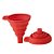 FUNIL DE SILICONE RETRÁTIL 13CM - Imagem 1