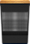 CESTO GRID DE ROUPA COM TAMPA DE BAMBU 49 L PRETO - Imagem 4