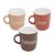 CONJUNTO CANECAS PORCELANA FAMÍLIA 3 UN 170ML - Imagem 2