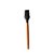 PINCEL CULINÁRIO DE SILICONE PRETO COM CABO DE BAMBU - Imagem 4