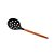 KIT UTENSÍLIOS DE SILICONE PRETO COM CABO DE BAMBU 6 PEÇAS - Imagem 5