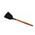 KIT UTENSÍLIOS DE SILICONE PRETO COM CABO DE BAMBU 6 PEÇAS - Imagem 6