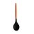 KIT UTENSÍLIOS DE SILICONE PRETO COM CABO DE BAMBU 6 PEÇAS - Imagem 7