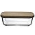 POTE HERMÉTICO COM TAMPA DE BAMBU 1500ML - Imagem 1