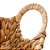 CESTA DE FIBRA NATURAL ALÇA DE METAL  27x8cm - Imagem 6