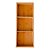 ORGANIZADOR DE GAVETAS MULTIUSO DE BAMBU 3 NICHOS DE BAMBU15X38CM - Imagem 1