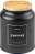 POTE DE METAL E BAMBU COFFEE PRETO - Imagem 2