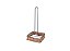 SUPORTE PAPEL TOALHA RATTAN IRON - Imagem 1