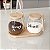 KIT 2 POTES 750ML COM TAMPA COLHER E BANDEJA DE BAMBU STYLE - Imagem 1