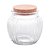 POTE DE VIDRO COM TAMPA DE ROLHA MIMO 600ML - Imagem 2