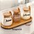 KIT 3 POTES 400ML COM TAMPA COLHER E BANDEJA DE BAMBU STYLE - Imagem 16