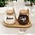 KIT 2 POTES 400ML COM TAMPA COLHER E BANDEJA DE BAMBU STYLE - Imagem 17