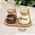 KIT 2 POTES 400ML COM TAMPA COLHER E BANDEJA DE BAMBU STYLE - Imagem 6