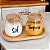 KIT 2 POTES 400ML COM TAMPA COLHER E BANDEJA DE BAMBU STYLE - Imagem 3