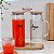 JARRA DE VIDRO BOROSILICATO COM TAMPA EM BAMBU 1.2L - Imagem 4