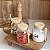 CONJUNTO 3 POTES COM BANDEJA DE APOIO ELISA STORE 350ML - Imagem 3