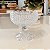 CENTRO DE MESA E DOCEIRA CRISTAL DE CHUMBO COM PÉ STARRY - Imagem 2