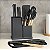 KIT UTENSÍLIOS 19 PEÇAS DE SILICONE E BAMBU - Imagem 1