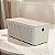 CESTO ORGANIZADOR FLOW BEGE COM TAMPA 34X15X13CM - Imagem 1