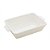 TRAVESSA REFRATÁRIO PORCELANA COM ALÇA BRANCO 34x20x5,5cm - Imagem 1