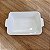 TRAVESSA REFRATÁRIO PORCELANA COM ALÇA BRANCO 23,5x14x5CM - Imagem 4