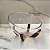 SALADEIRA  VIDRO BASE MADEIRA ACÁCIA ACLIVE 26CM - Imagem 1