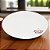 CONJUNTO 2 PRATOS SOBREMESA CERÂMICA COLIBRI BRANCO 19cm - Imagem 4